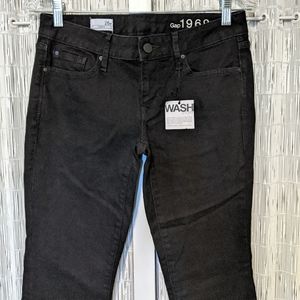 NWT Gap 1969 Curvy Flare Leg Black Jeans
